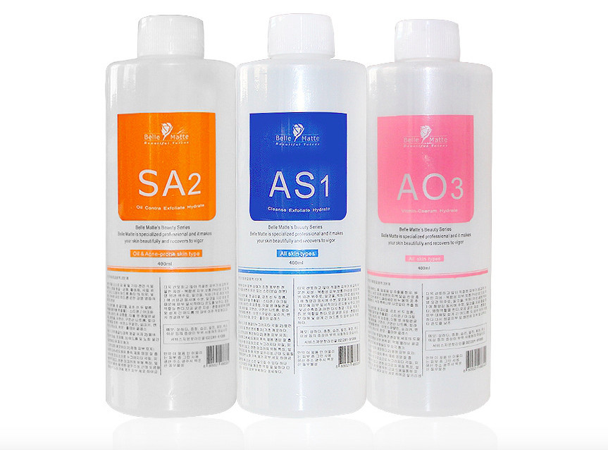 Набір сироваток під комбайн косметологічний гідродермабразії, ліфтингу та водневого пілінгу.