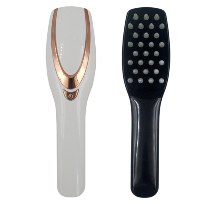 Апарат для масажу голови та відновлення волосся вібромасаж + LED терапія