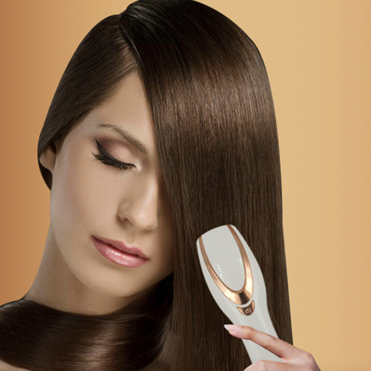 Апарат для масажу голови та відновлення волосся вібромасаж + LED терапія - Зображення 10