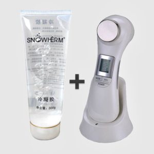 Косметологічний апарат 9901 + омолоджувальний гель з гіалуроновою кислотою та колагеном / комплект