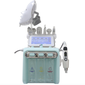 Косметологічний комбайн 8 в 1 NOVA, з безголковим інжектором EMS RF, нова модель