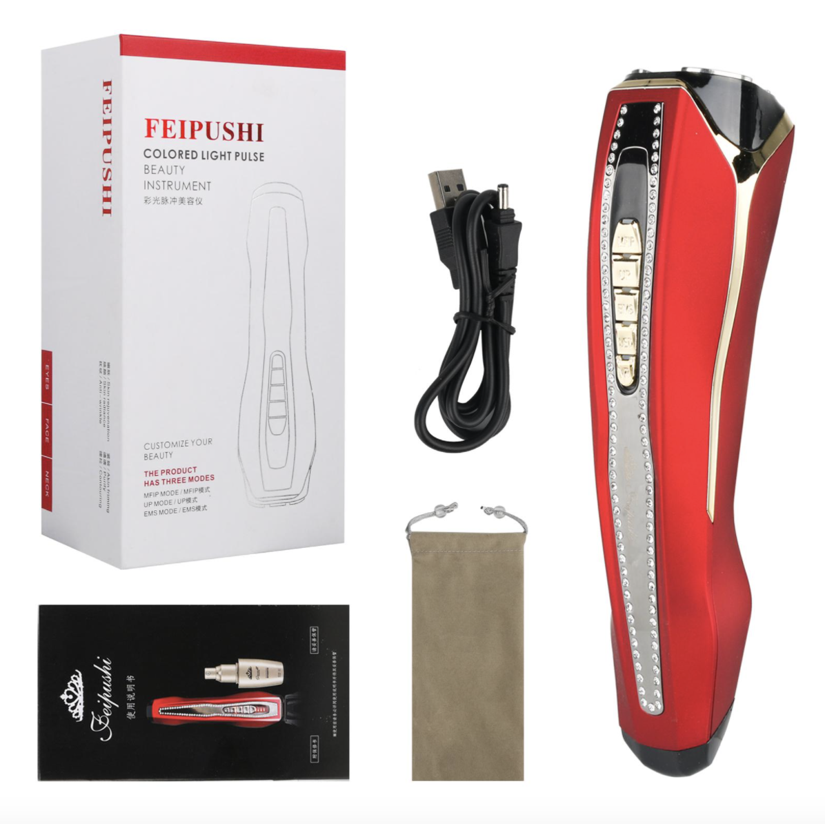 Апарат для обличчя Betty Bonnie 4 в 1 для домашнього догляду - Зображення 9