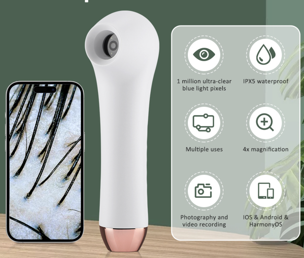 Сканер для шкіри голови (волосяних фолікул) та шкіри обличчя - Зображення 4